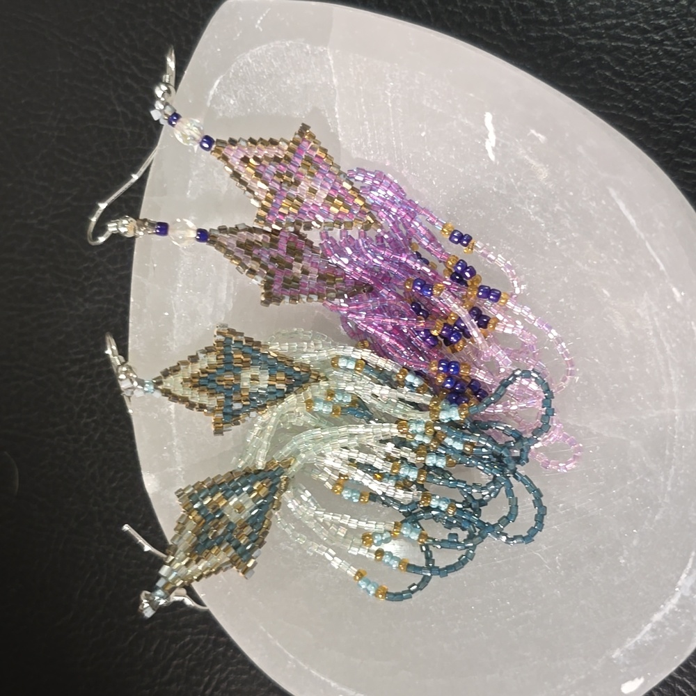 Beaded earrings